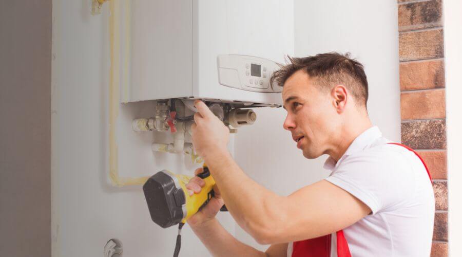 Local tankless water heater installation in Offerman, GA